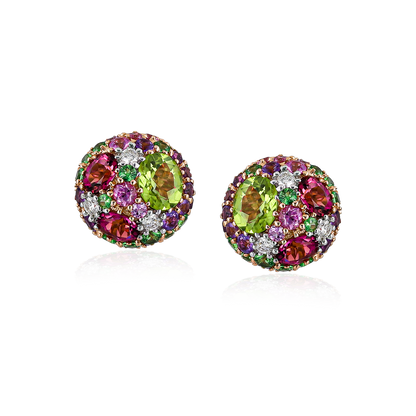 Diamond & Colored Stone Earrings