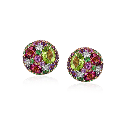 Diamond & Colored Stone Earrings
