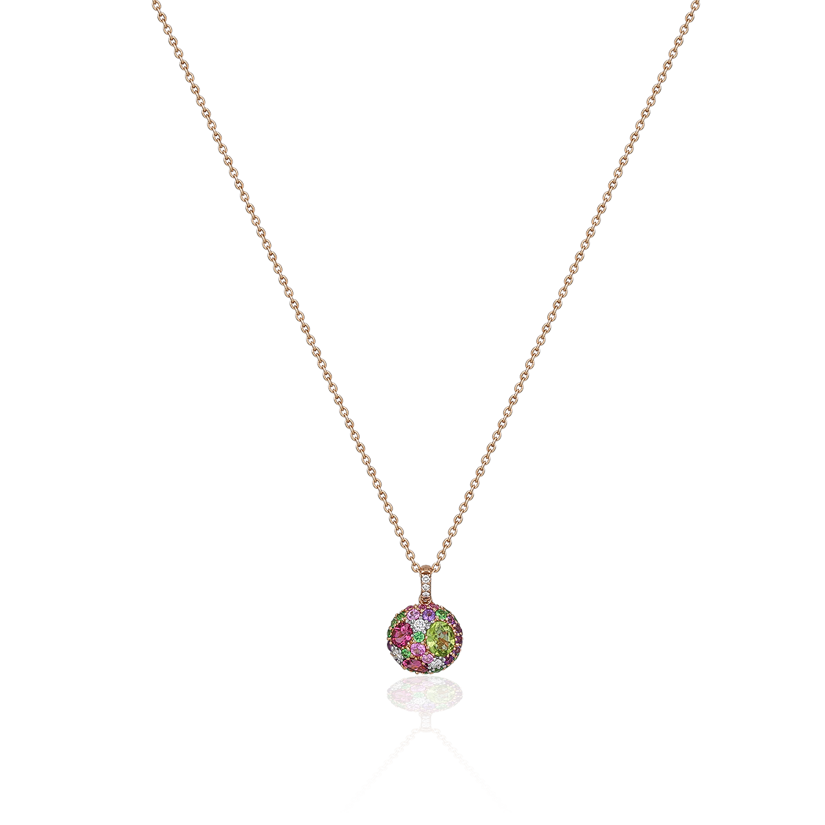 Diamond & Colored Stone Pendant
