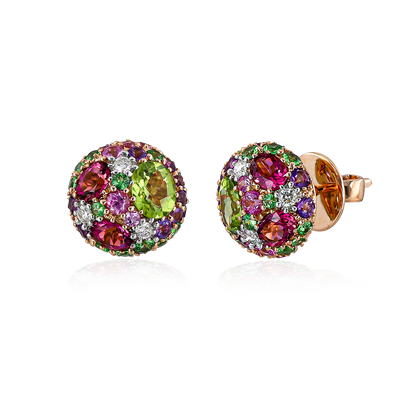 Diamond & Colored Stone Earrings