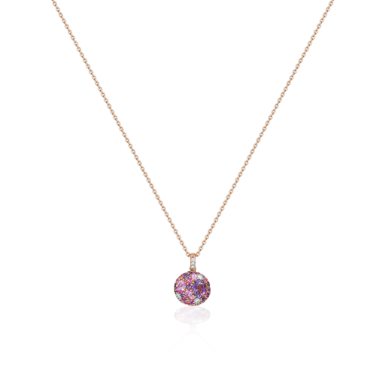 Diamond & Colored Stone Pendant