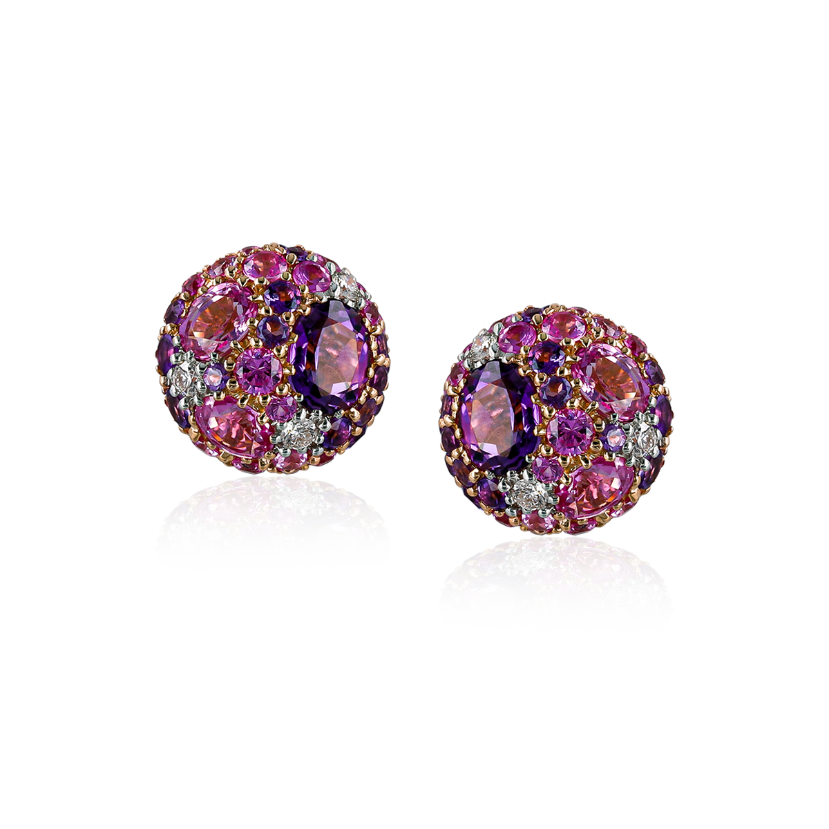 Diamond & Colored Stone Earrings