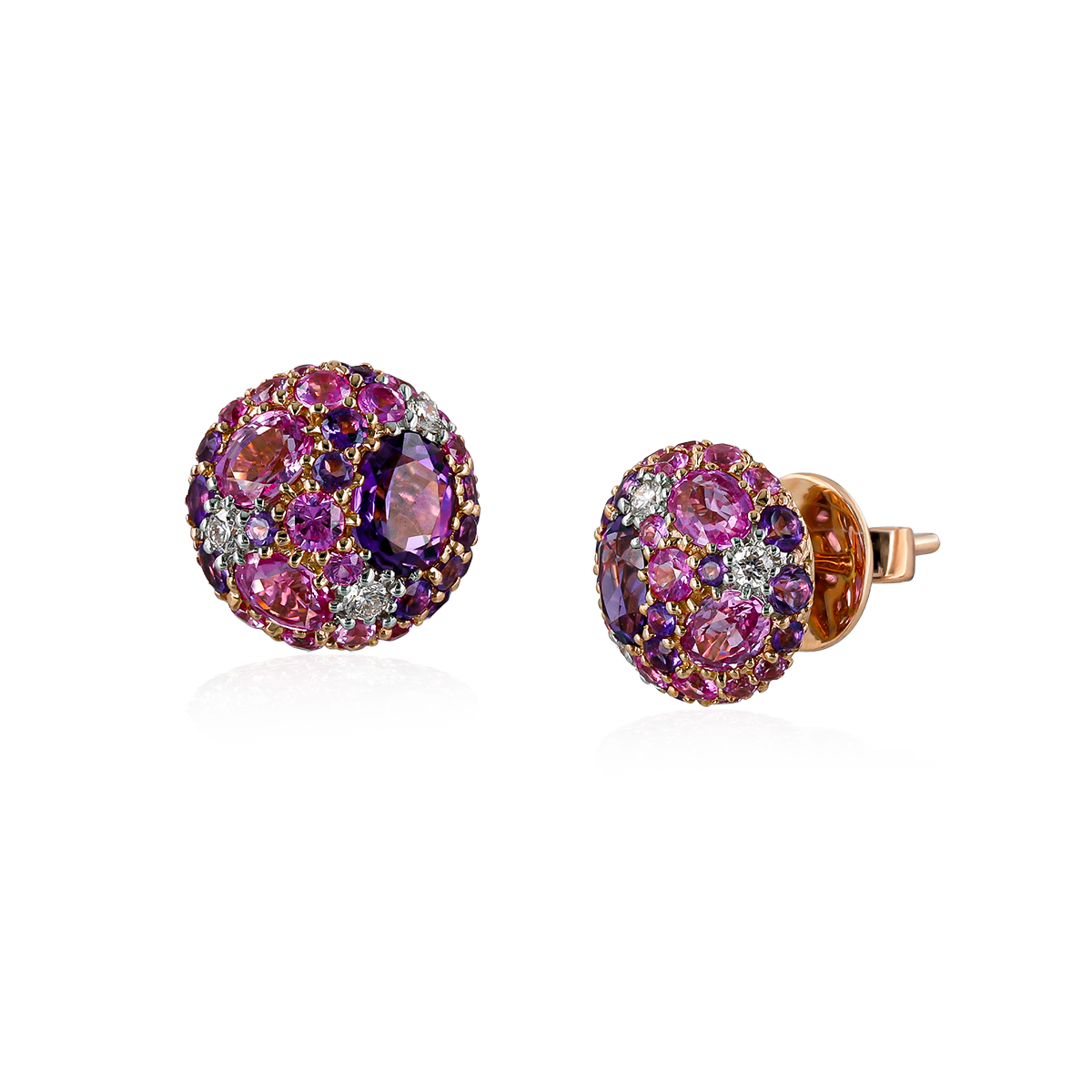 Diamond & Colored Stone Earrings