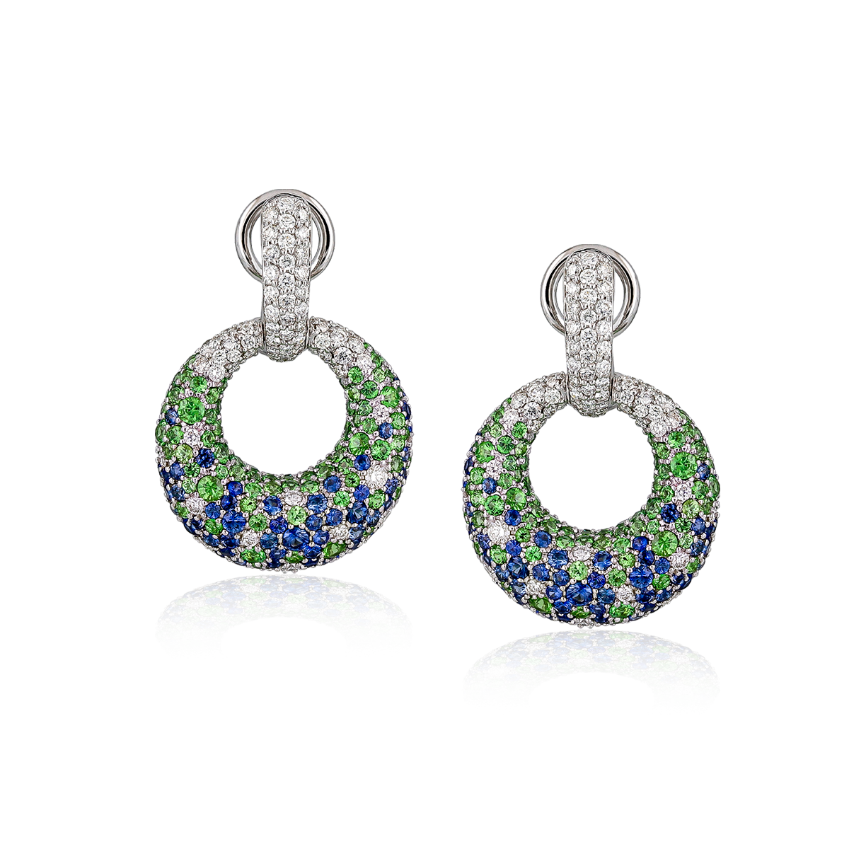 Diamond & Colored Stone Earrings