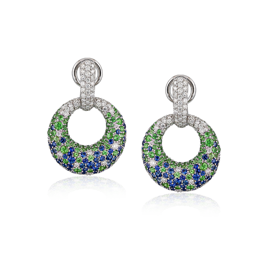 Diamond & Colored Stone Earrings
