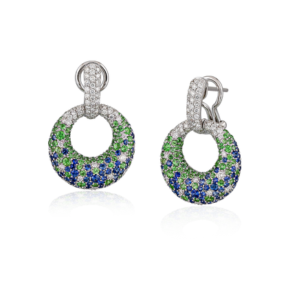 Diamond & Colored Stone Earrings