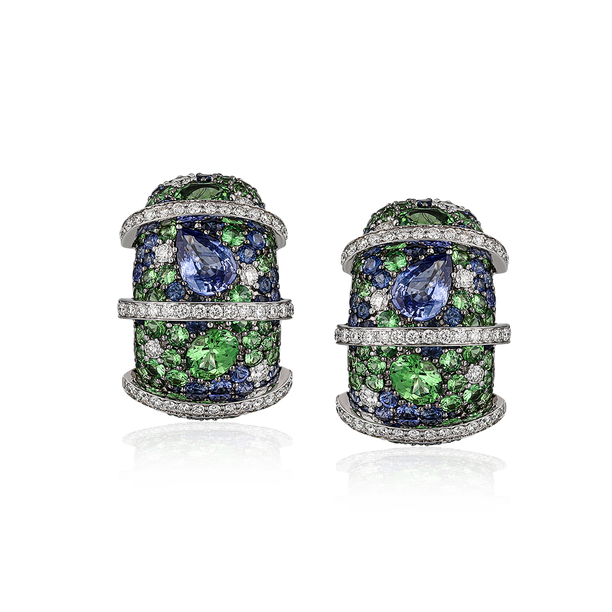 Diamond & Colored Stone Earrings