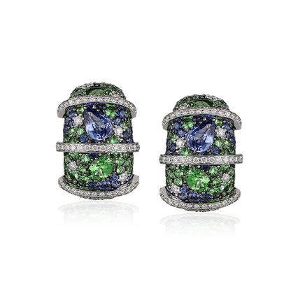 Diamond & Colored Stone Earrings