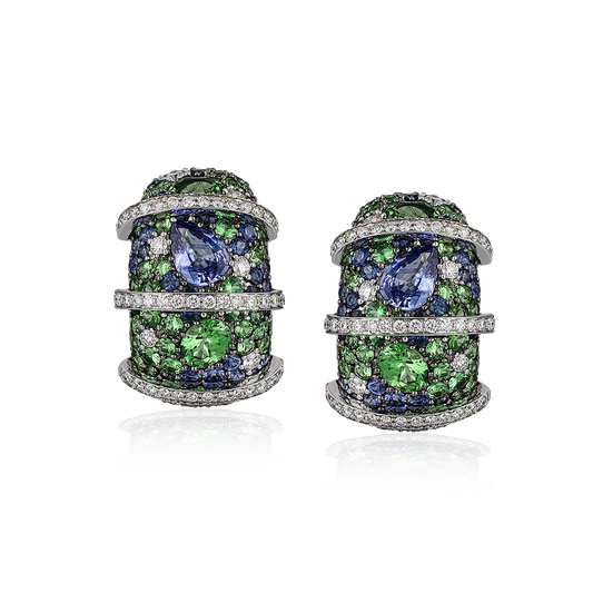Diamond & Colored Stone Earrings