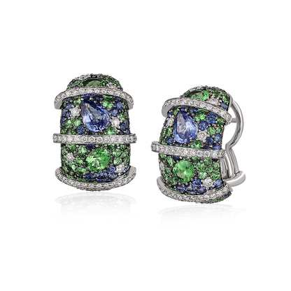Diamond & Colored Stone Earrings