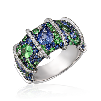 Diamond & Colored Stone Ring