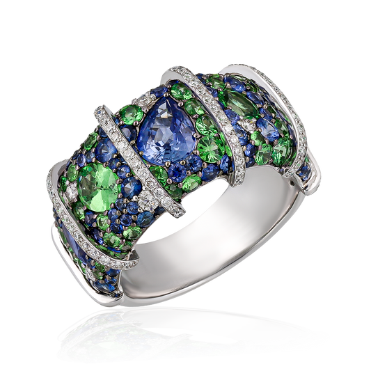 Diamond & Colored Stone Ring