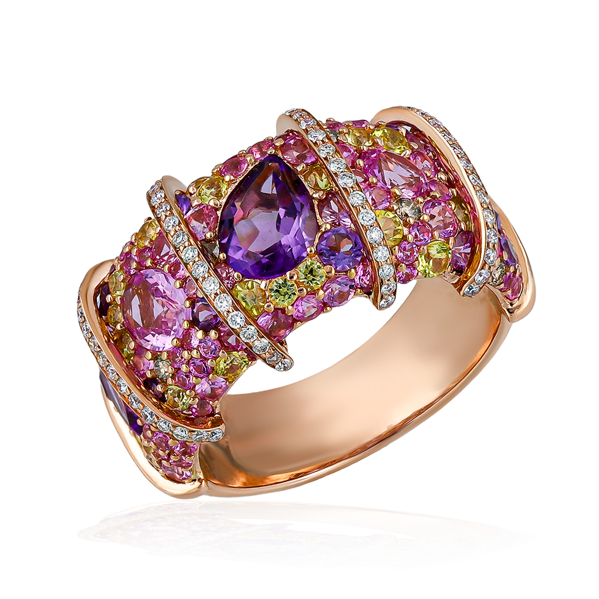 Diamond & Colored Stone Ring