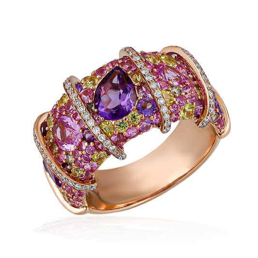 Diamond & Colored Stone Ring