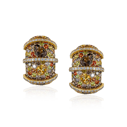 Diamond & Colored Stone Earrings