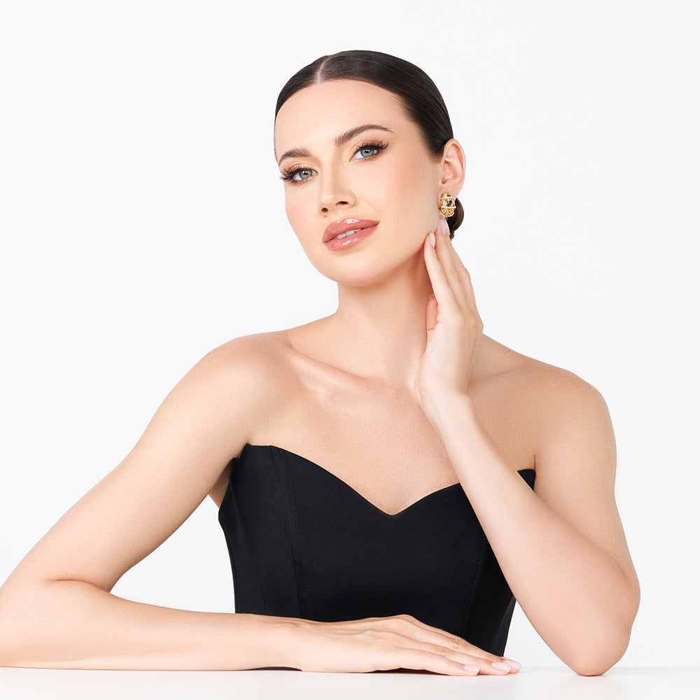 Diamond & Colored Stone Earrings
