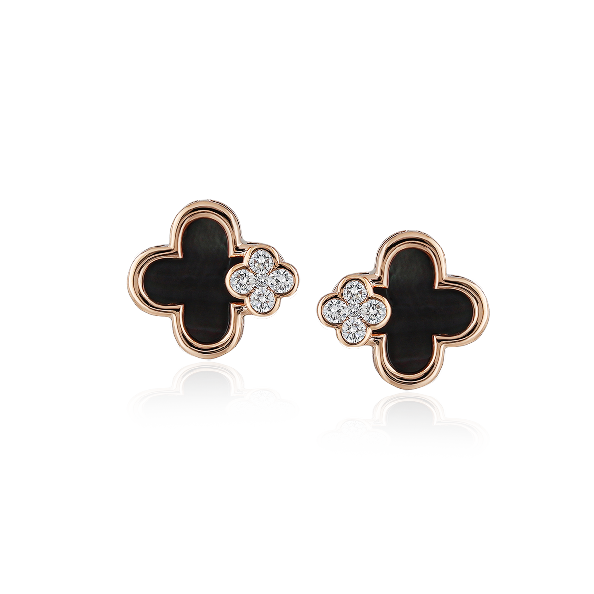 Diamond & Mother of Pearl Earrings