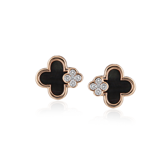 Diamond & Mother of Pearl Earrings