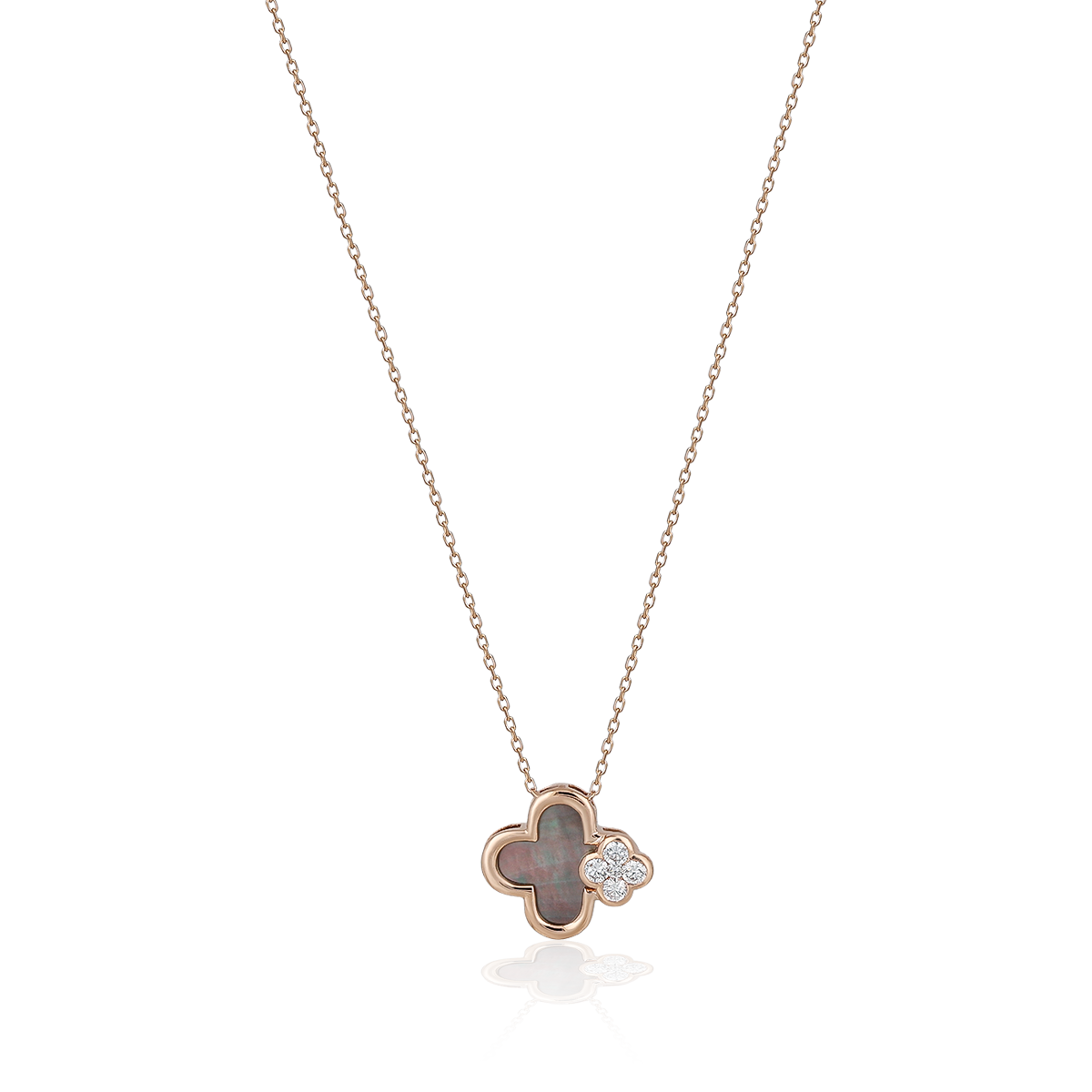 Diamond & Mother of Pearl Necklace