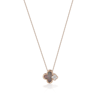 Diamond & Mother of Pearl Necklace