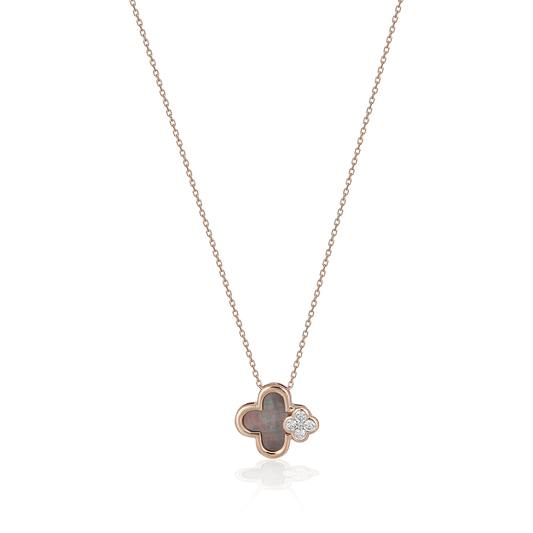 Diamond & Mother of Pearl Necklace