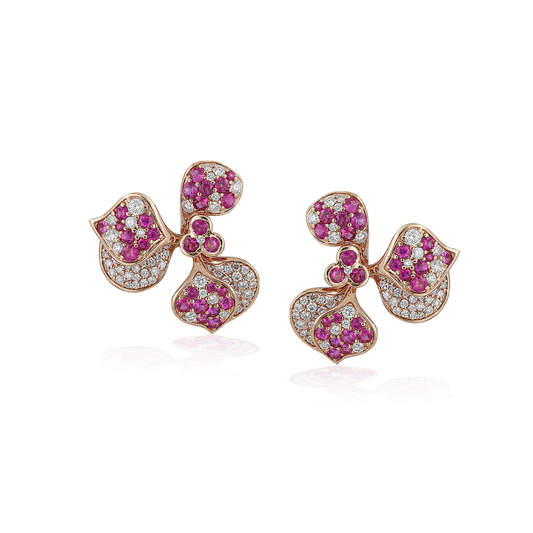 Diamond & Colored Stone Earrings