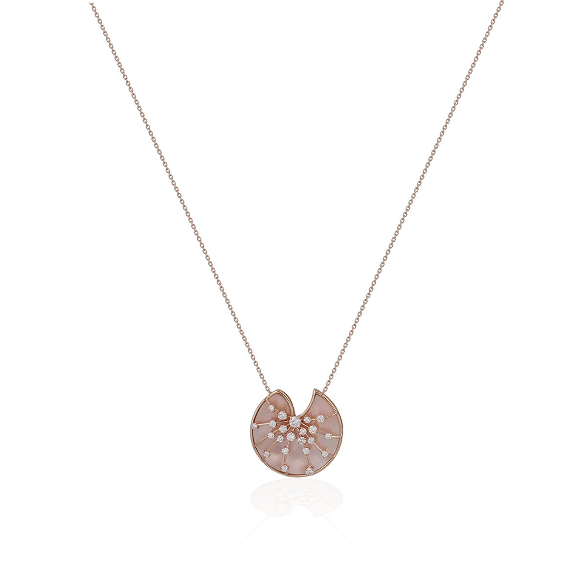 Diamond & Mother of Pearl Pendant