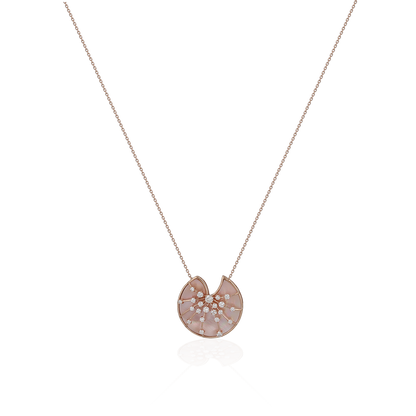 Diamond & Mother of Pearl Pendant