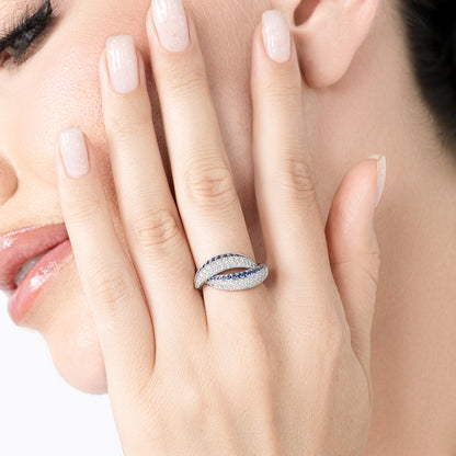 Diamond & Sapphire Ring
