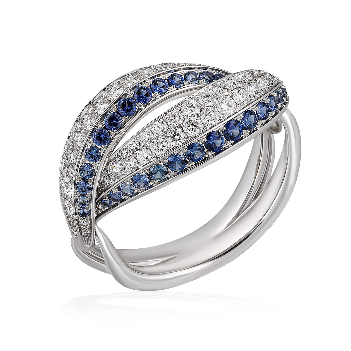 Diamond & Sapphire Ring