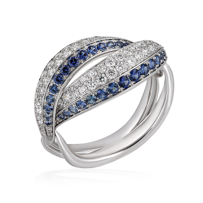 Diamond & Sapphire Ring