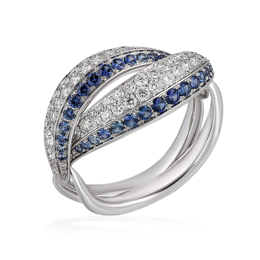 Diamond & Sapphire Ring