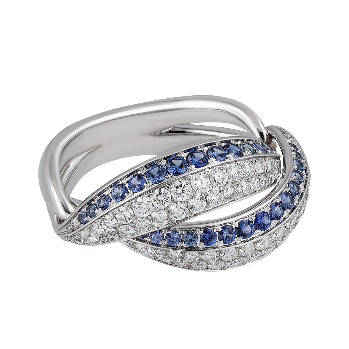 Diamond & Sapphire Ring