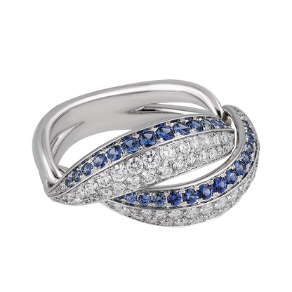 Diamond & Sapphire Ring