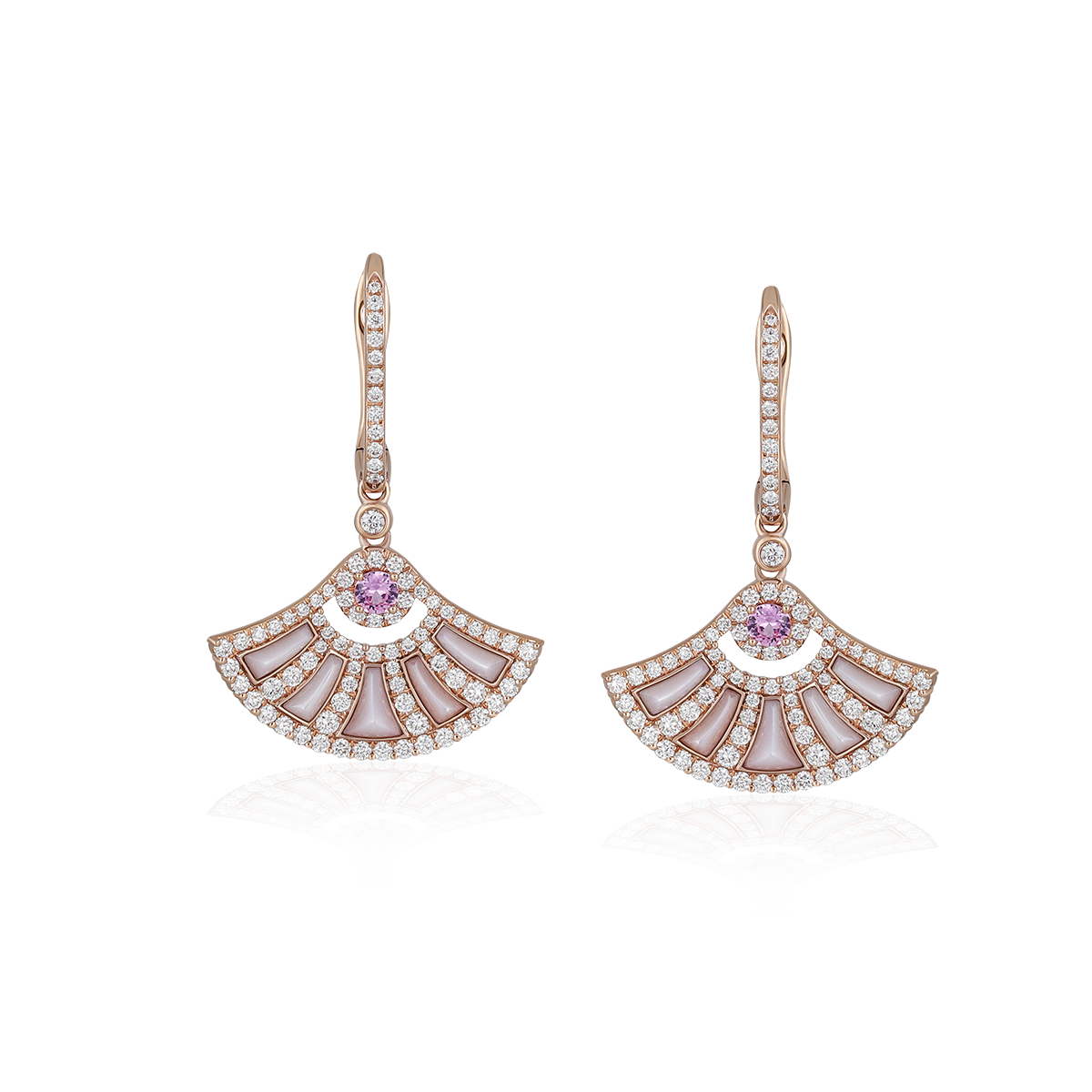 Diamond & Sapphire Earrings
