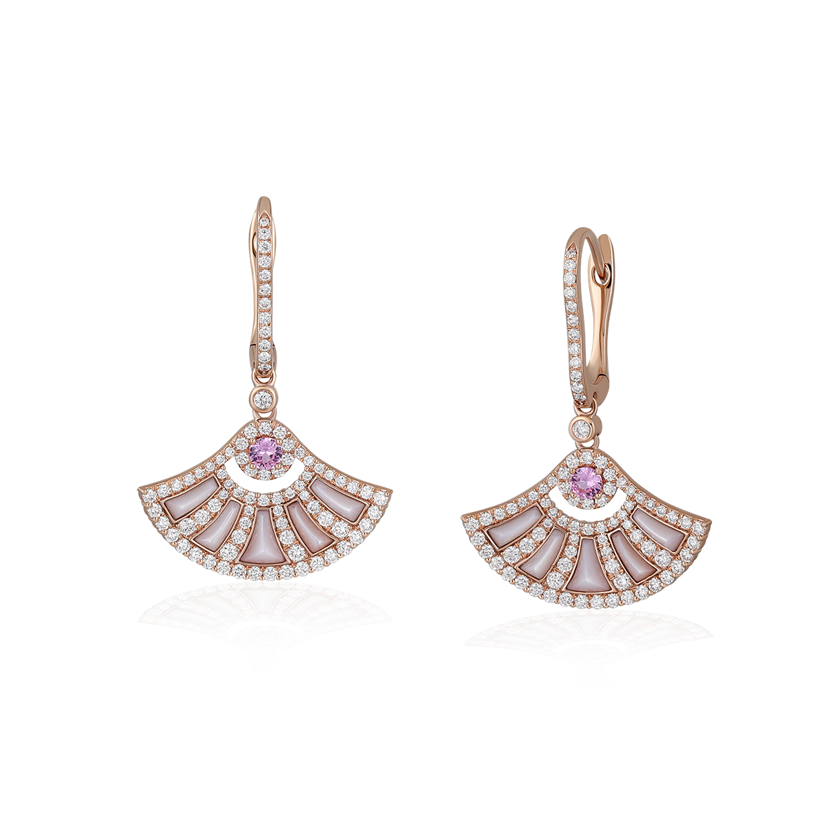 Diamond & Sapphire Earrings