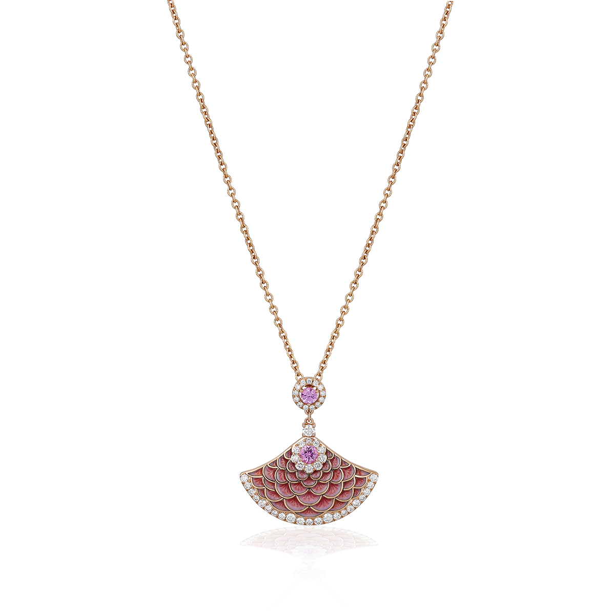 Diamond & Sapphire Necklace
