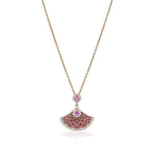 Diamond & Sapphire Necklace