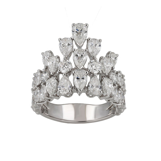 The Diamond Crown Ring – Al Anwaar Jewellers