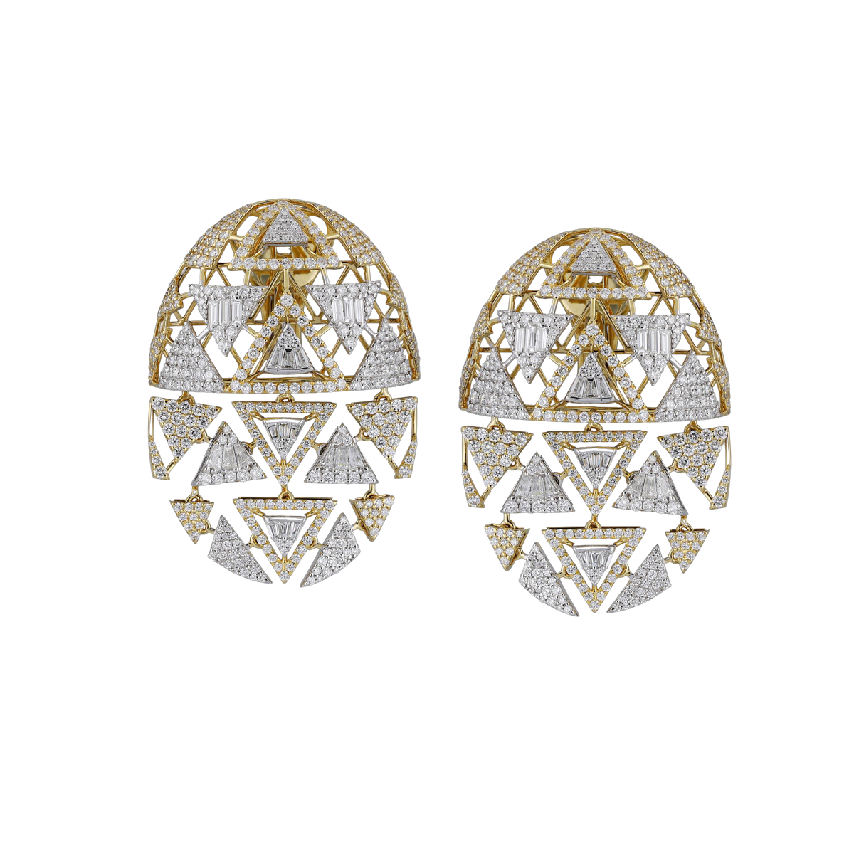 Statement Diamond Earrings