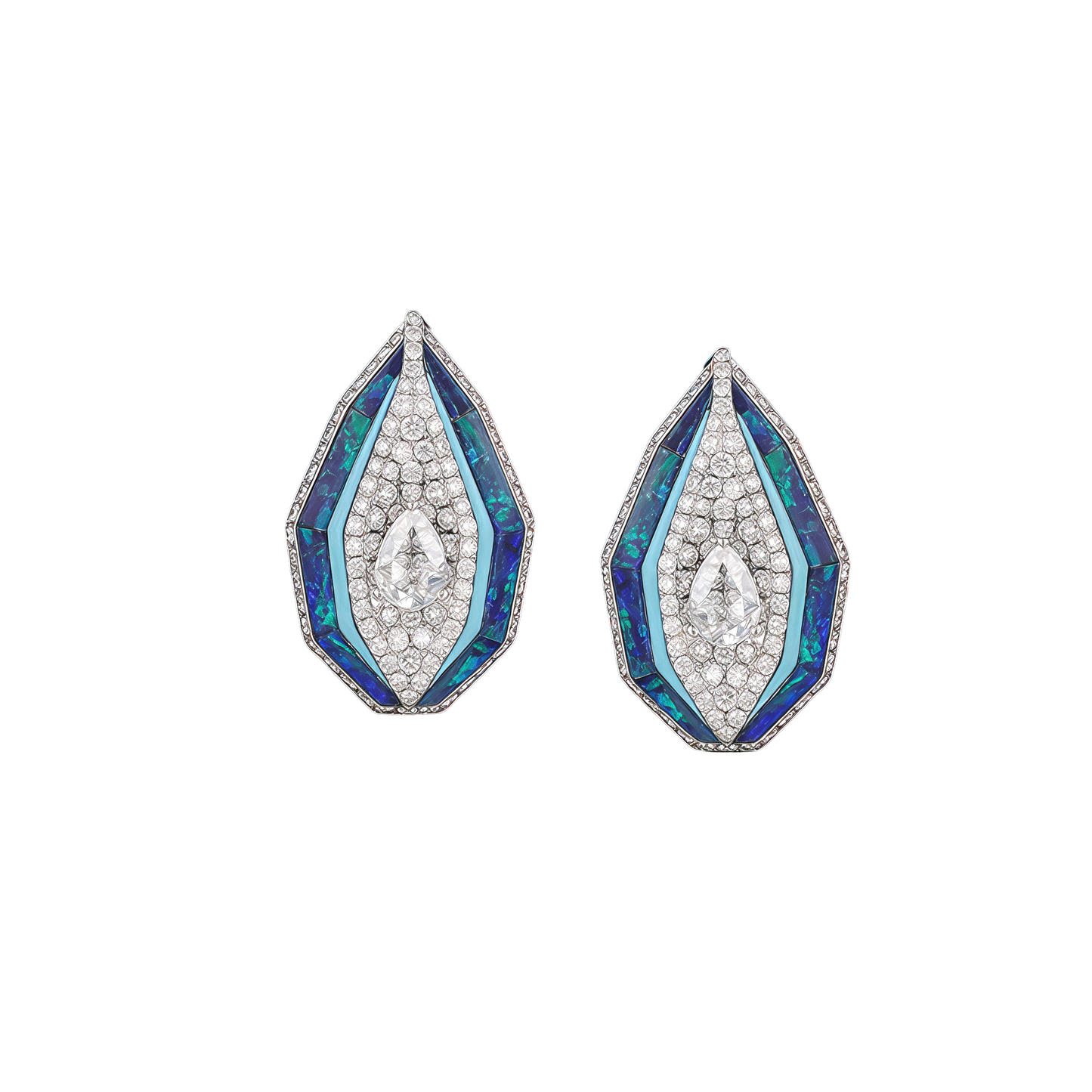 Opal & Turquoise Earrings