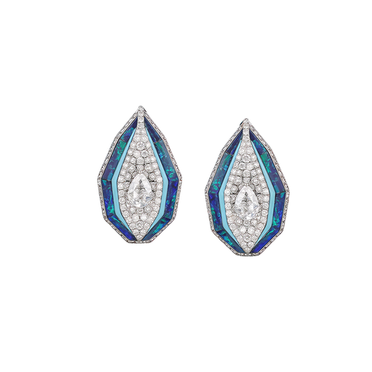 Opal & Turquoise Earrings