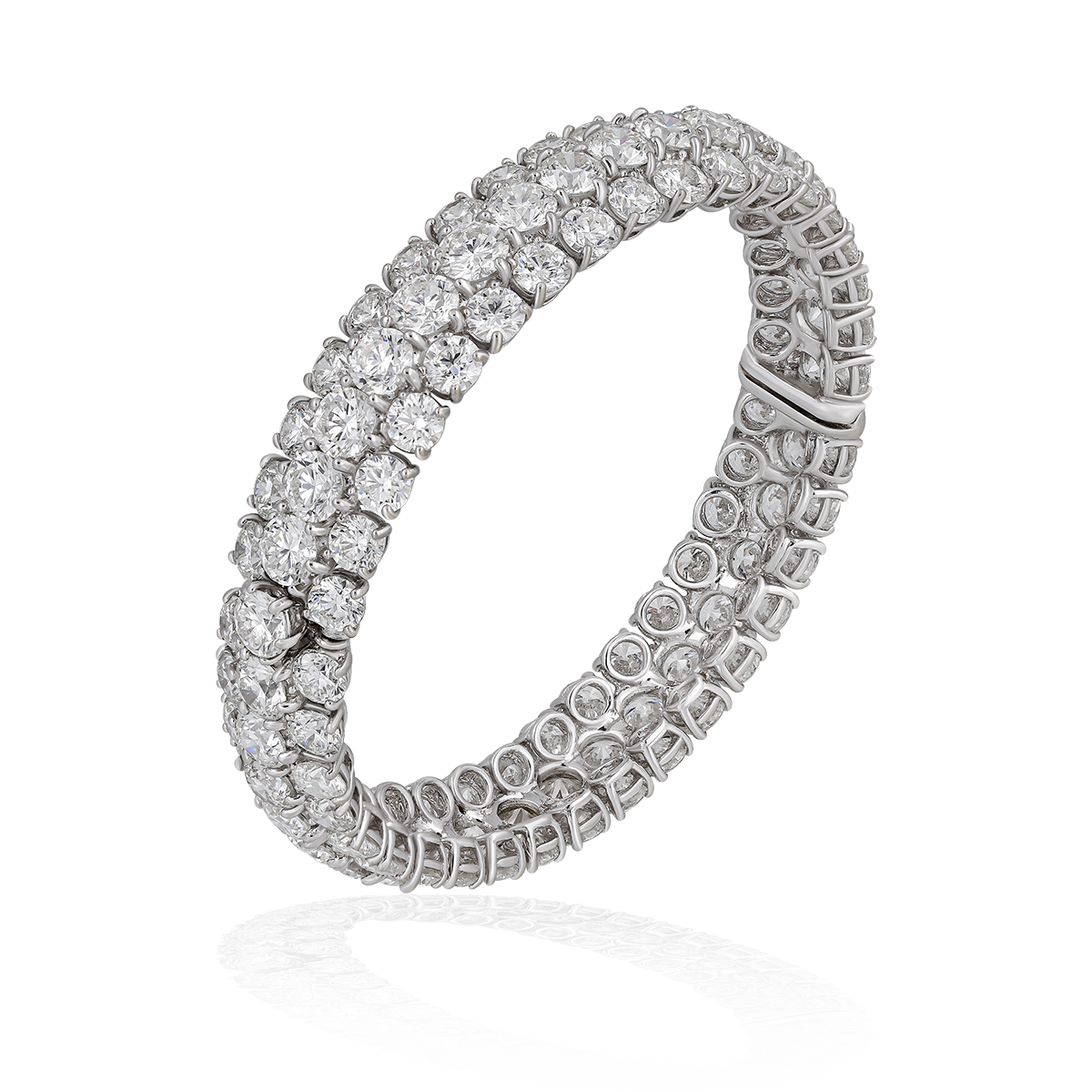 Solitaire Diamond Bangle