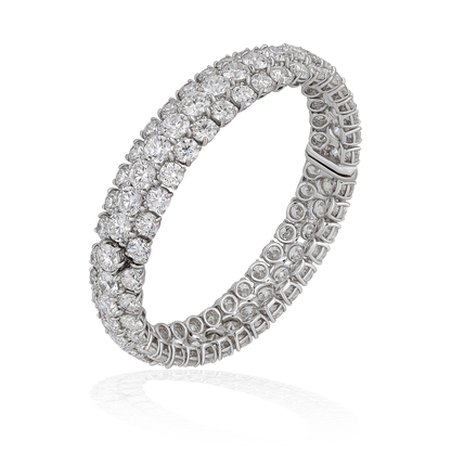 Solitaire Diamond Bangle
