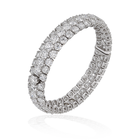 Solitaire Diamond Bangle