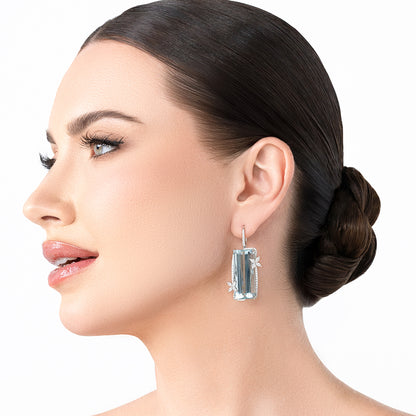 Aquamarine Earrings