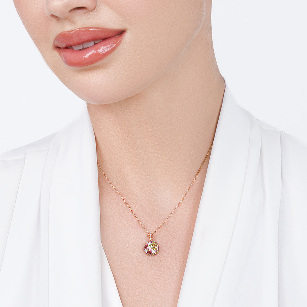 Diamond & Colored Stone Pendant