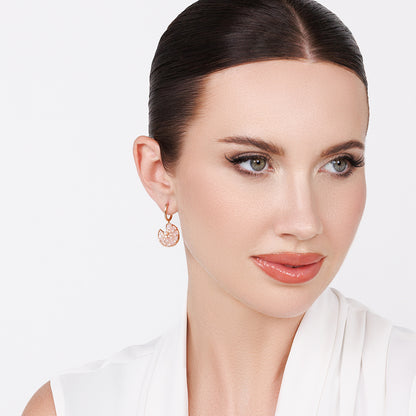 Diamond & Mother of Pearl Earrings