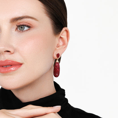 Ruby Earrings