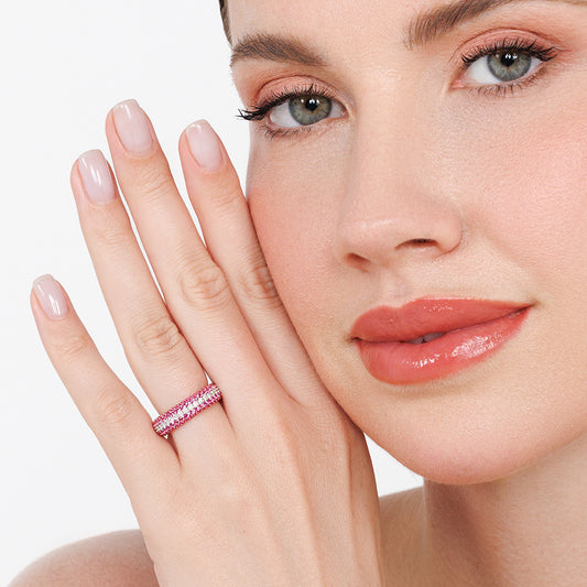 Pink Sapphire Ring